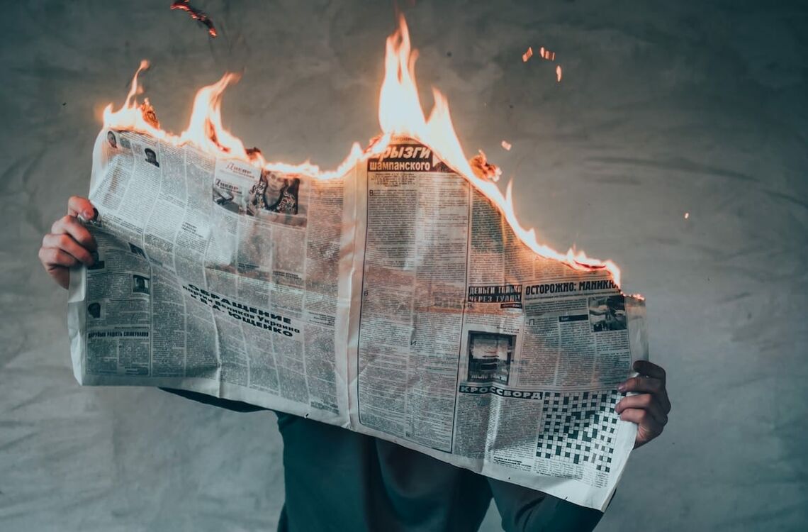 Burning news